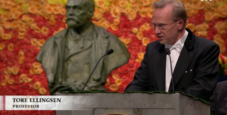 Речь Тура Эллингсена на церемонии вручения Нобелевской премии